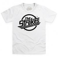 Official The Strokes Kid\'s T Shirt - Magna Single Colour Dark