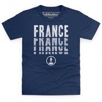 official subbuteo france logo kids t shirt