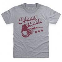 Official Johnny Cash Kid\'s T Shirt - Retro
