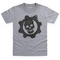 official gears of war 4 classic cog emblem kids t shirt