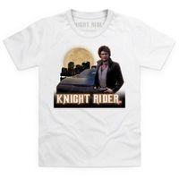 official knight rider cityscape kids t shirt