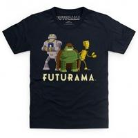 Official Futurama Robot Mafia Kid\'s T Shirt
