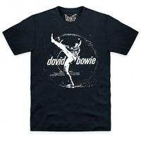 Official David Bowie T Shirt - Worn Sleeve