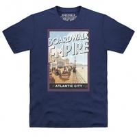 Official Boardwalk Empire Postcard T Shirt