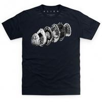 Official Alien: Covenant Alien Egg Cross Section T Shirt