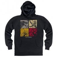 Official Game Of Thrones Sigils Colour Hoodie