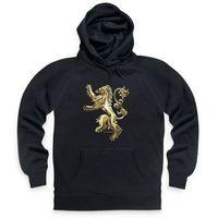 official game of thrones house lannister metallic hoodie