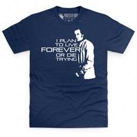 Official Blake\'s 7 T Shirt - Live Forever