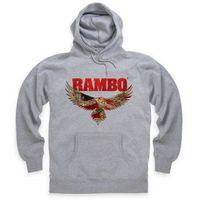 Official Rambo Eagle Logo Hoodie
