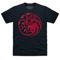 official game of thrones fire and blood t shirt