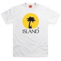 Official Island Records Logo Two T Shirt