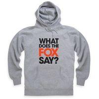 official what does the fox say bold hoodie