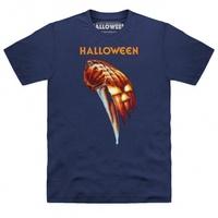 Official Halloween T Shirt - Pumpkin Dagger