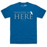 Official Game Of Thrones Winter is Here Quote T Shirt