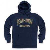 Official Death Row Records Camo Green Logo Hoodie