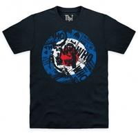 Official The Who Target Article Logo T Shirt