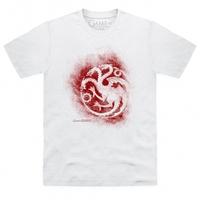Official Game of Thrones - Targaryen Sigil Spray T Shirt