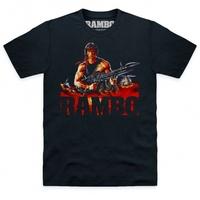 Official Rambo Poster T Shirt
