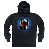 official the who hoodie target logo distressed