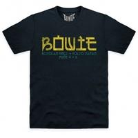 Official David Bowie Tokyo Japan T Shirt