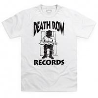 official death row records logo black t shirt