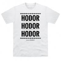 official game of thrones hodor quote t shirt