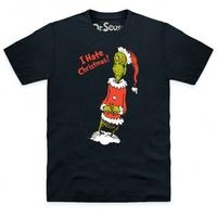 Official The Grinch I Hate Christmas 2 T Shirt
