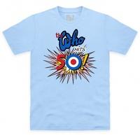 Official The Who T Shirt - The Who Hits 50