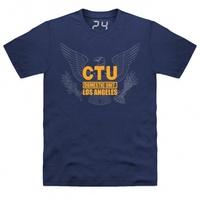 Official 24 CTU Eagle T Shirt