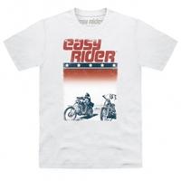 Official Easy Rider Stars Logo T Shirt