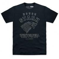 Official GoT - Stark Collegiate T Shirt