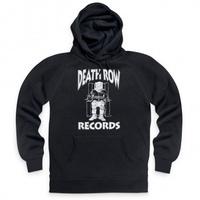 official death row records logo white hoodie