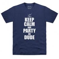 official bill and teds keep calm t shirt