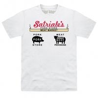 Official The Sopranos Satriale\'s Meat Market T Shirt