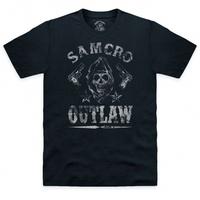 Official Sons of Anarchy - SAMCRO Outlaw T Shirt