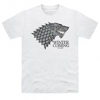 Official Game of Thrones - Winter is Coming Light T Shirt