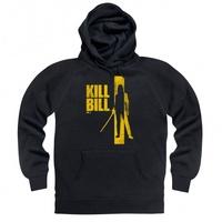 Official Kill Bill Vol 1 Distressed Yellow Logo Hoodie