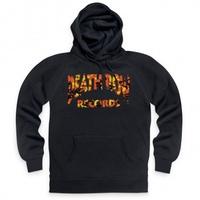 Official Death Row Records Logo Orange Camo Hoodie