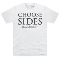 official game of thrones choose sides t shirt