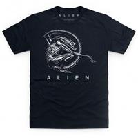 Official Alien: Covenant Xenomorph Warrior Crouching T Shirt