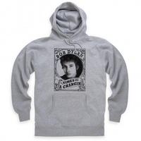Official Bob Dylan Hoodie - The Times Portrait