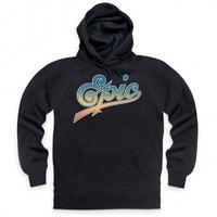 Official Epic Records Hoodie - Classic Logo Dark