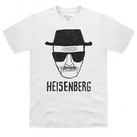 Official Breaking Bad - Heisenberg Sketch Light T Shirt