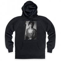 Official Iggy Pop Hoodie - Black and White Photo