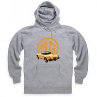 official mg logo photo hoodie