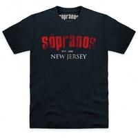 Official The Sopranos New Jersey T Shirt