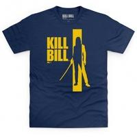 Official Kill Bill Vol 1 Yellow Logo T Shirt
