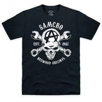 Official Sons of Anarchy Skull Spanners T Shirt