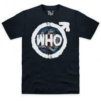 official the who t shirt looking out