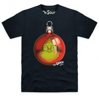 Official The Grinch Christmas Bauble T Shirt
